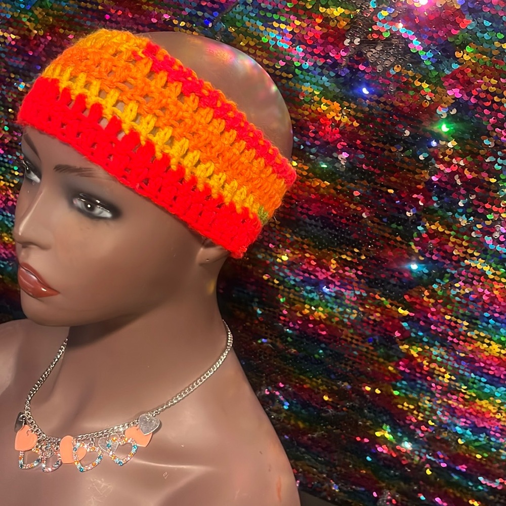 Vibrant Crochet Headband